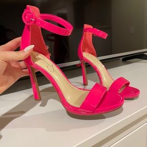 Pink heels